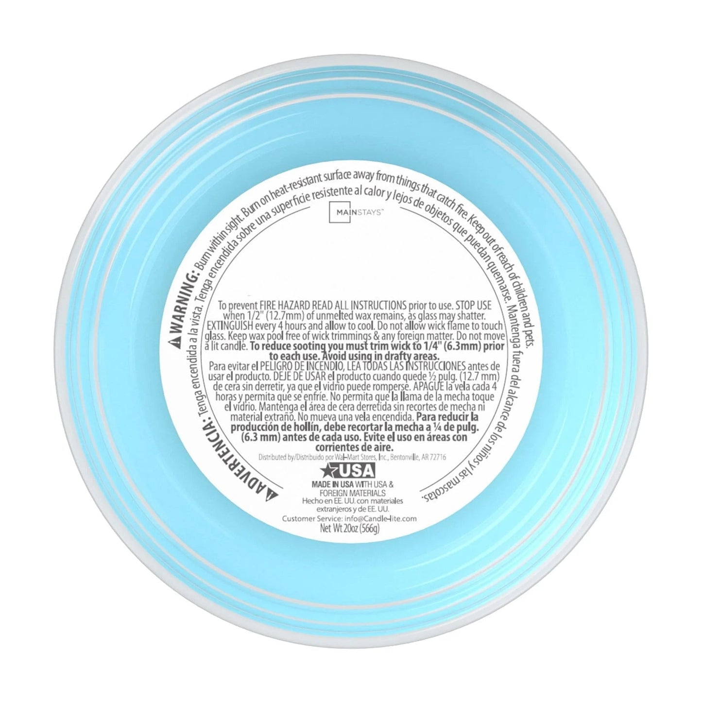 Salted Sea Spray Scented Candle – Coastal Ocean Breeze Glass Jar Candle 20oz
