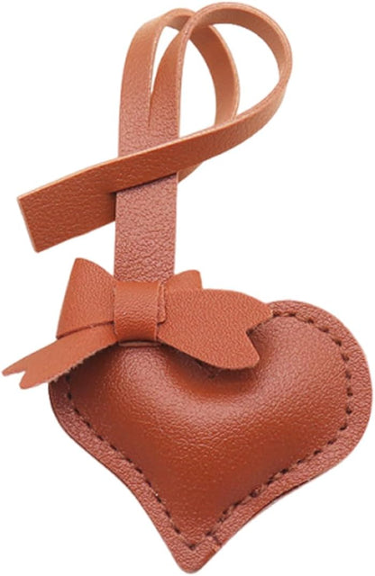 Heart Bag Charm for Handbag Cute Purse Charm Accessories Keychain Gift for Women Girls Birthday Christmas Wedding