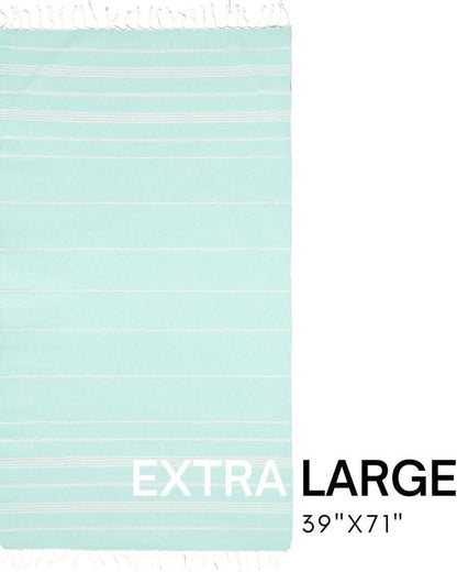 Oversized Sand-Free Beach Towel with Travel Bag – Quick Dry Coastal Beach Towel